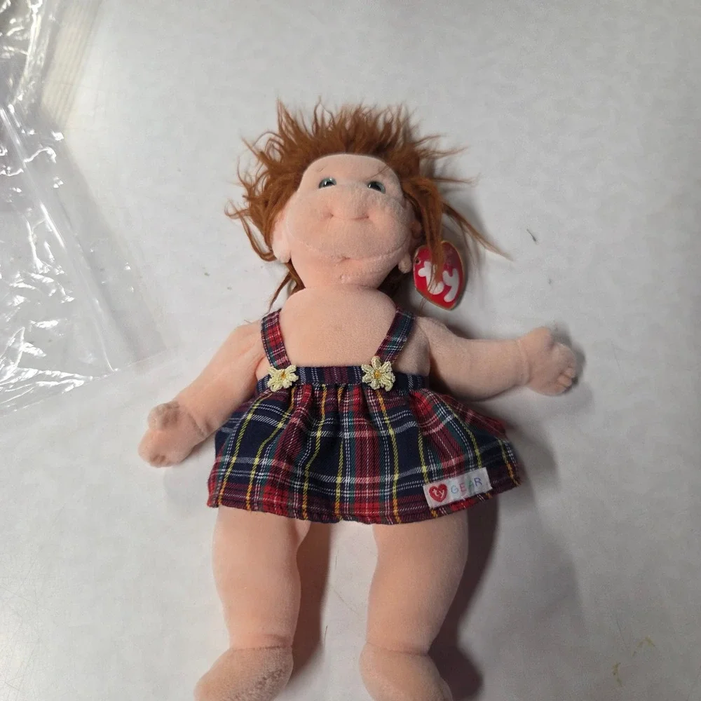 TY 10' Beanie Baby Kids Plush‎ Dolls, 1992-1997, Lot of 6 retired